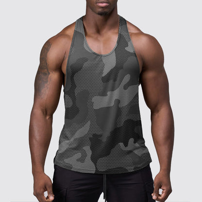 StealthFlex Camo Tank Top- Performance Fit for Bodybuilders- AA07459
