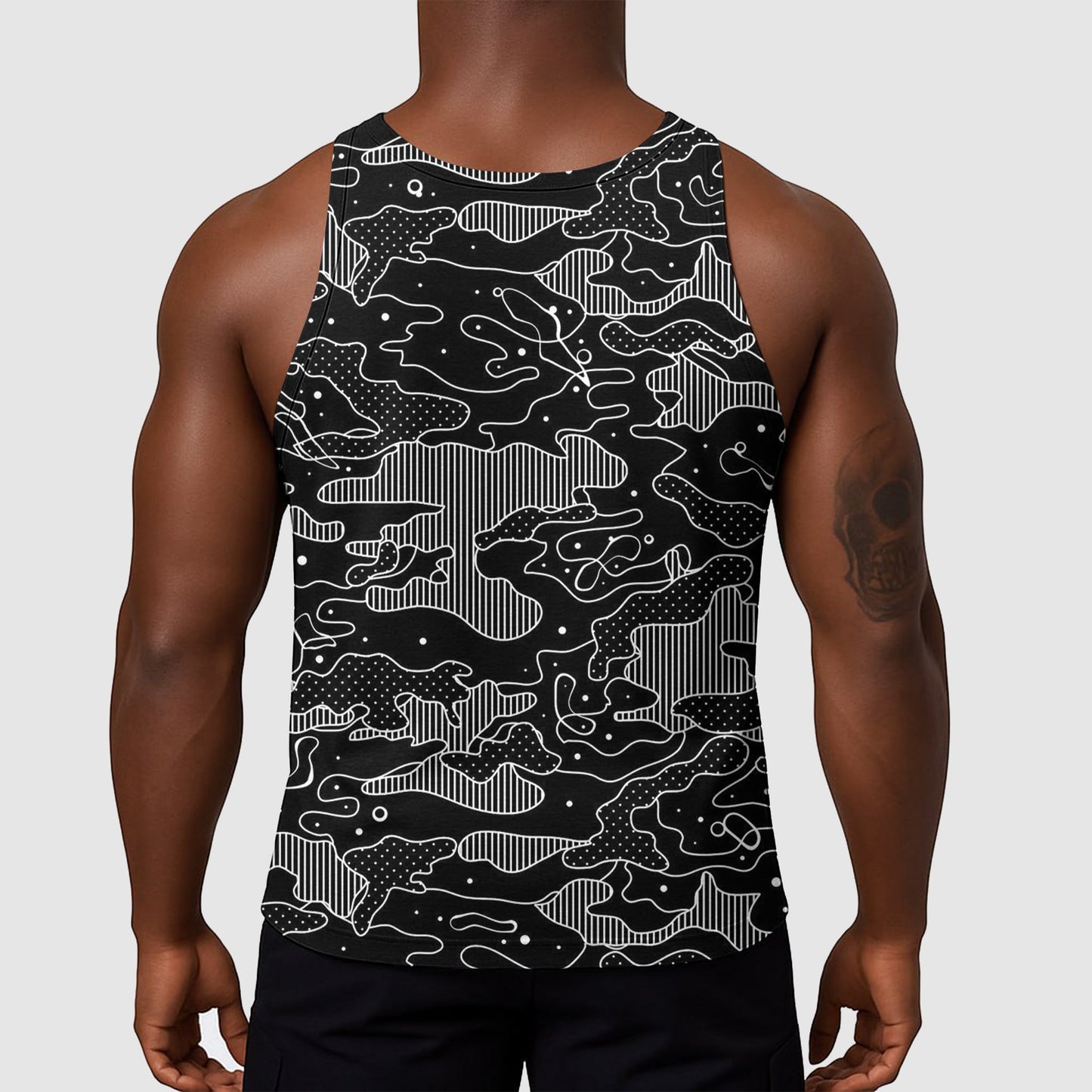 StealthFlex Camo Tank Top- Performance Fit for Bodybuilders- AA07463