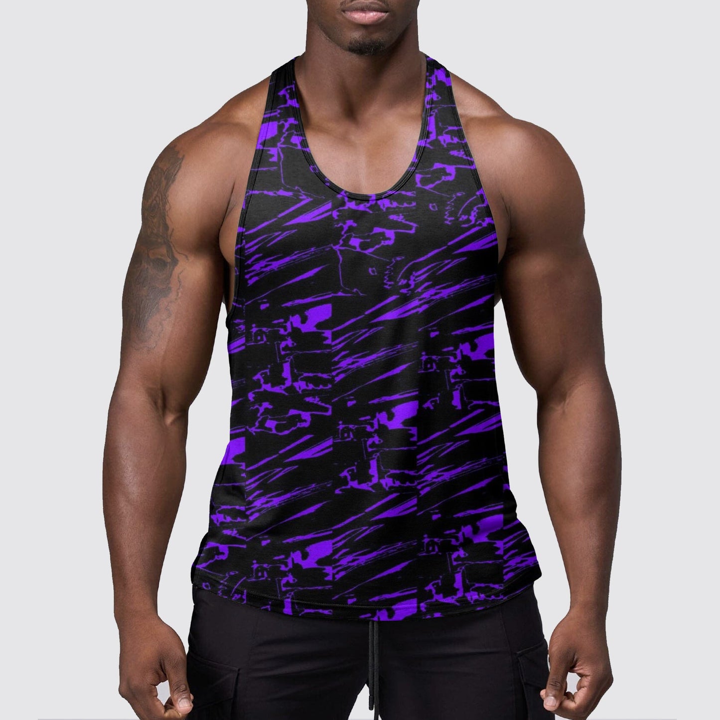 StealthFlex Camo Tank Top- Performance Fit for Bodybuilders- AA07470