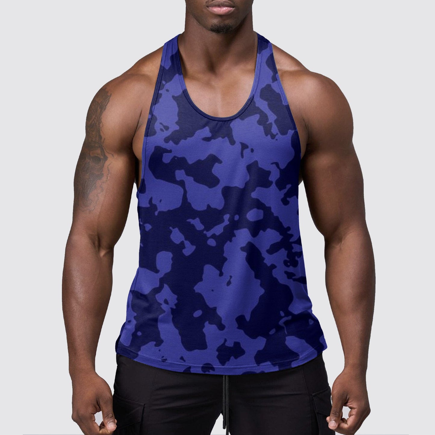 StealthFlex Camo Tank Top- Performance Fit for Bodybuilders- AA07480