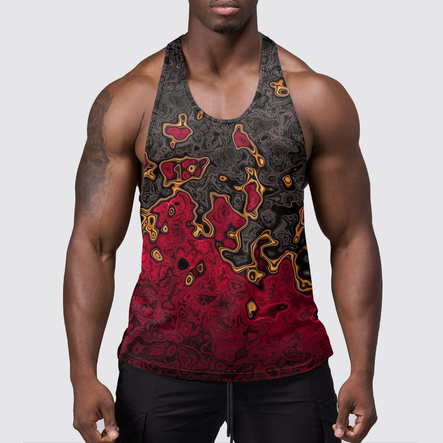 StealthFlex Camo Tank Top- Performance Fit for Bodybuilders- AA07481