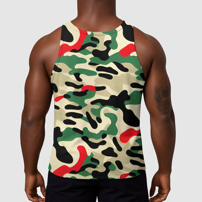 StealthFlex Camo Tank Top- Performance Fit for Bodybuilders- AA07487