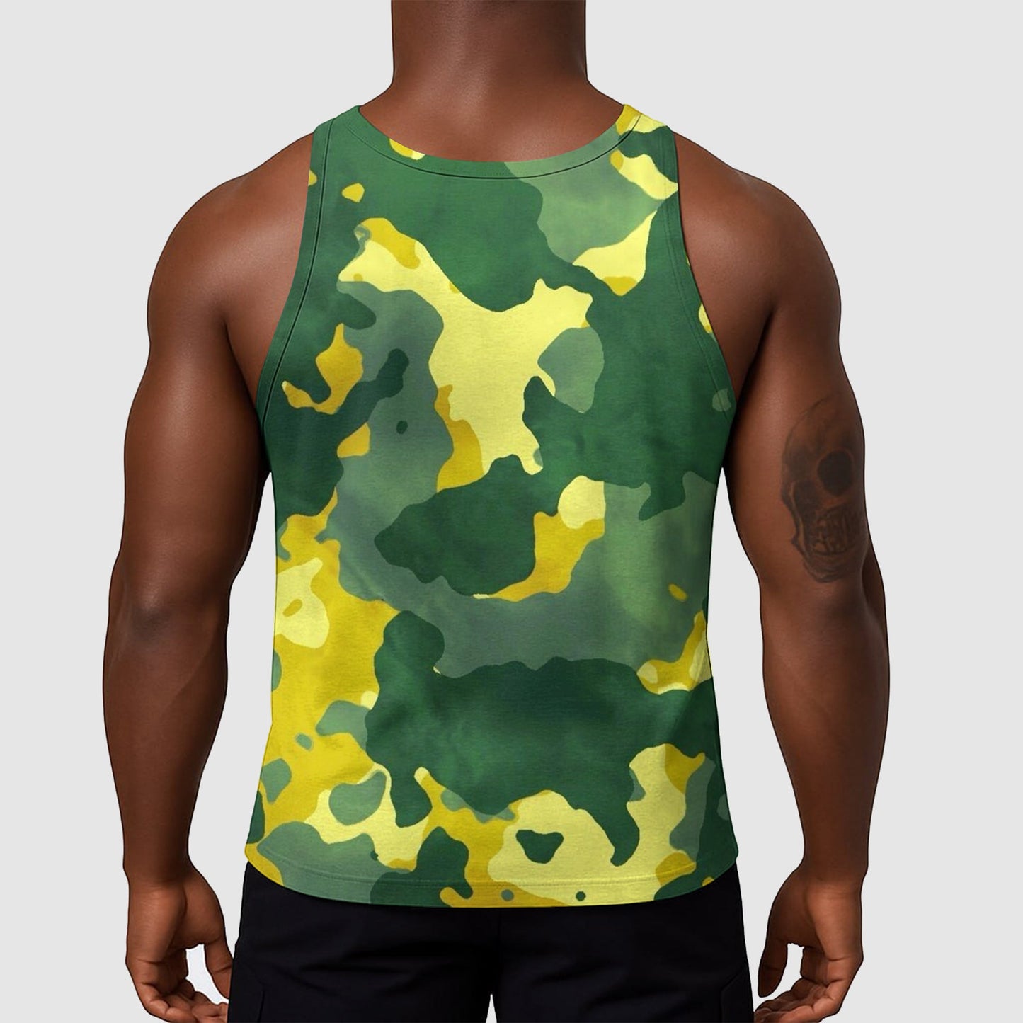 StealthFlex Camo Tank Top- Performance Fit for Bodybuilders- AA07491