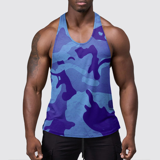 StealthFlex Camo Tank Top- Performance Fit for Bodybuilders- AA07492