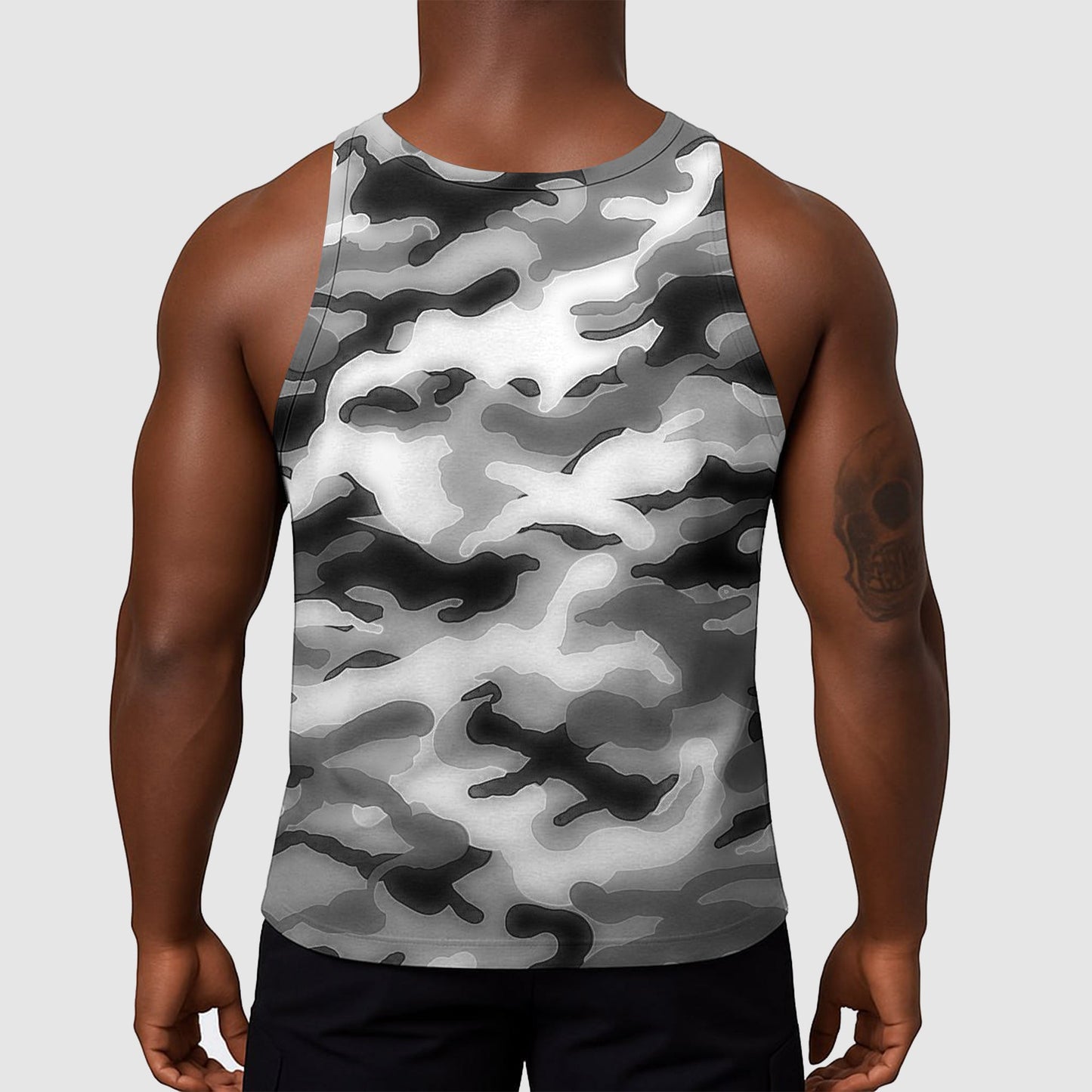 StealthFlex Camo Tank Top- Performance Fit for Bodybuilders- AA07493