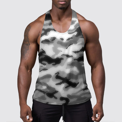 StealthFlex Camo Tank Top- Performance Fit for Bodybuilders- AA07493