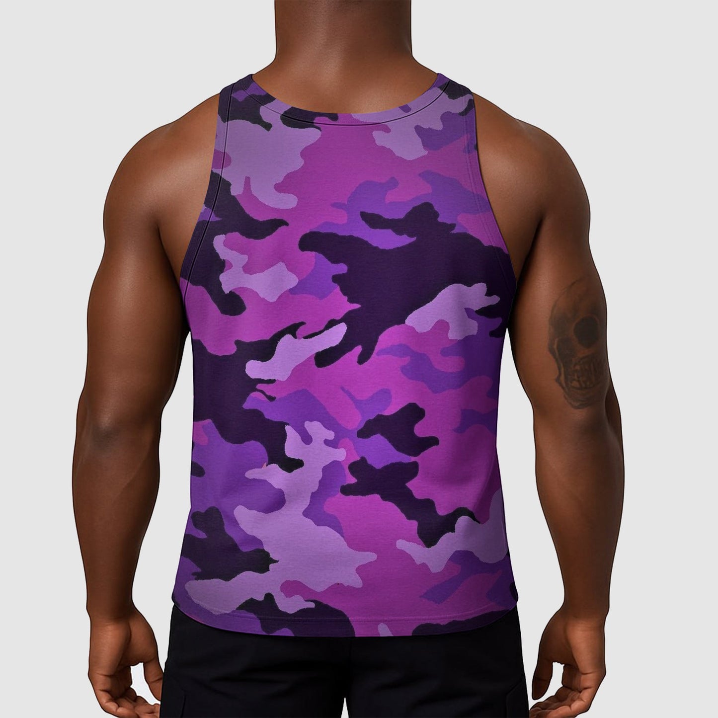 StealthFlex Camo Tank Top- Performance Fit for Bodybuilders- AA07494