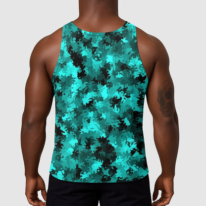 StealthFlex Camo Tank Top- Performance Fit for Bodybuilders- AA07495