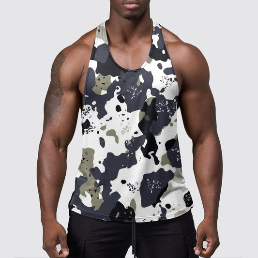 StealthFlex Camo Tank Top- Performance Fit for Bodybuilders- AA07497