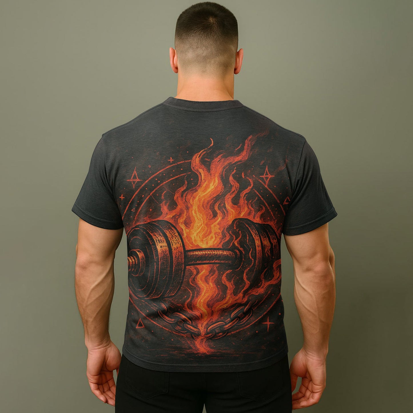 Ultimate Gym T-shirt for Men: Stay Cool and Comfy During Intense Workouts- AA07516