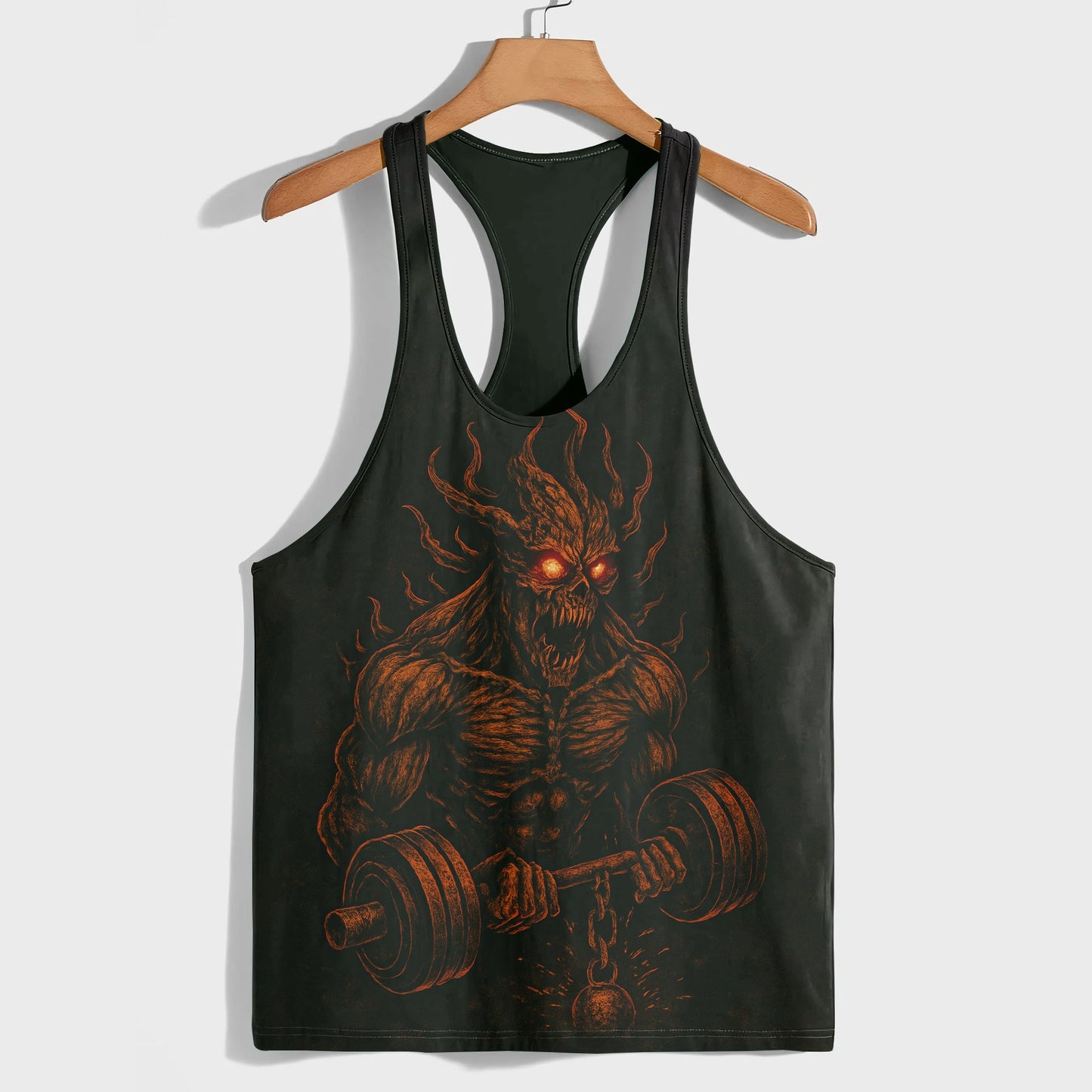 Skull 3D Racerback Tank Top- AA07566