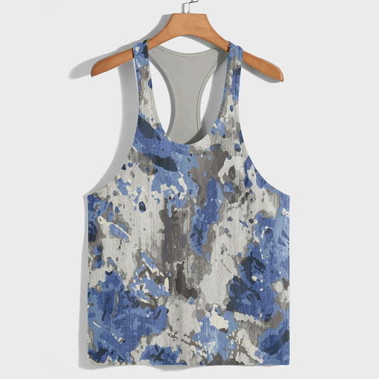 Camo Racerback Tank Top – Tactical Strength for Bodybuilders- AA07585