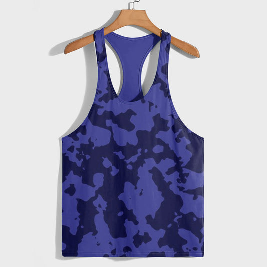 Camo Racerback Tank Top – Tactical Strength for Bodybuilders- AA07591