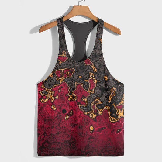 Camo Racerback Tank Top – Tactical Strength for Bodybuilders- AA07592