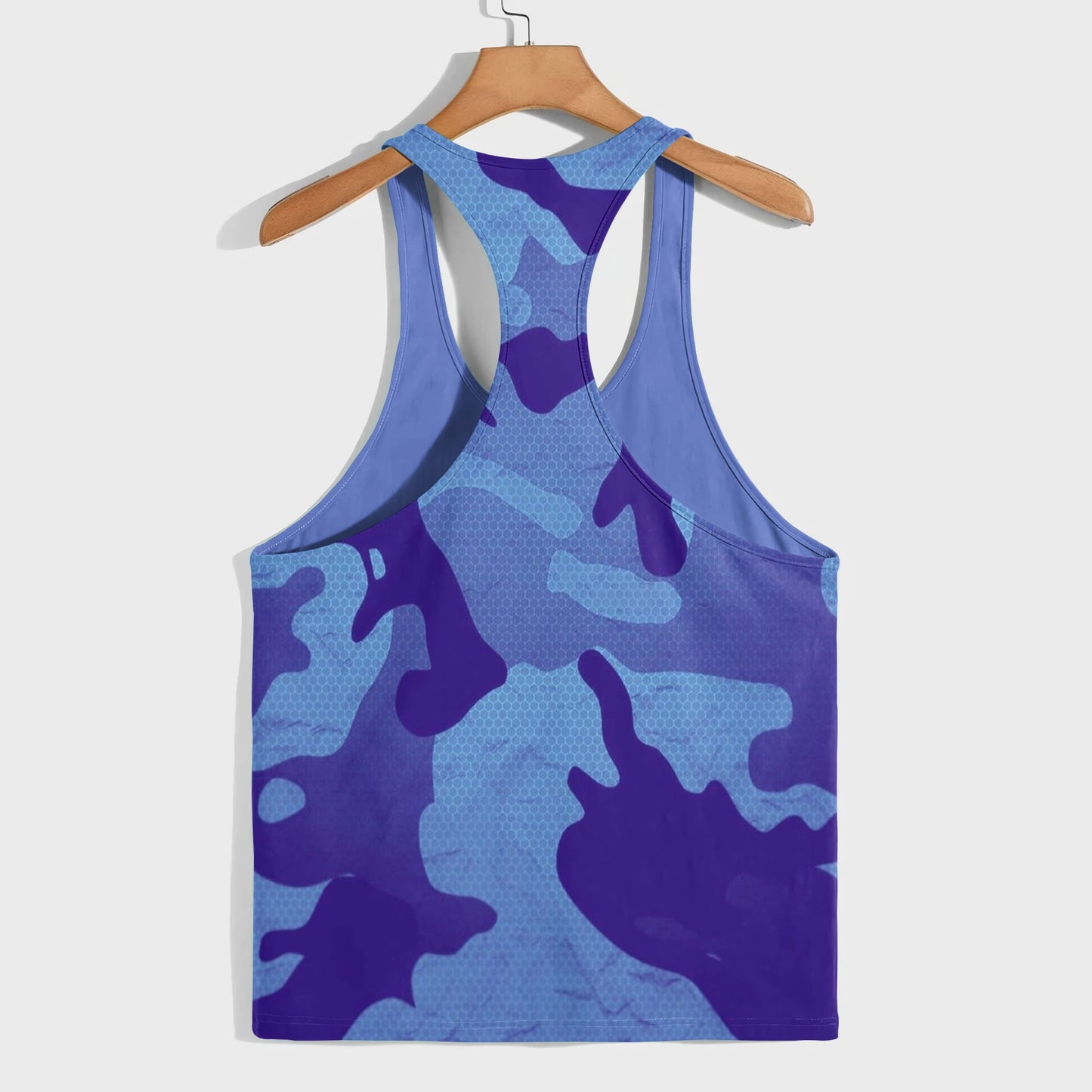 Camo Racerback Tank Top – Tactical Strength for Bodybuilders- AA07603