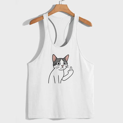 Funny Meme Racerback Tank Top- AA07619