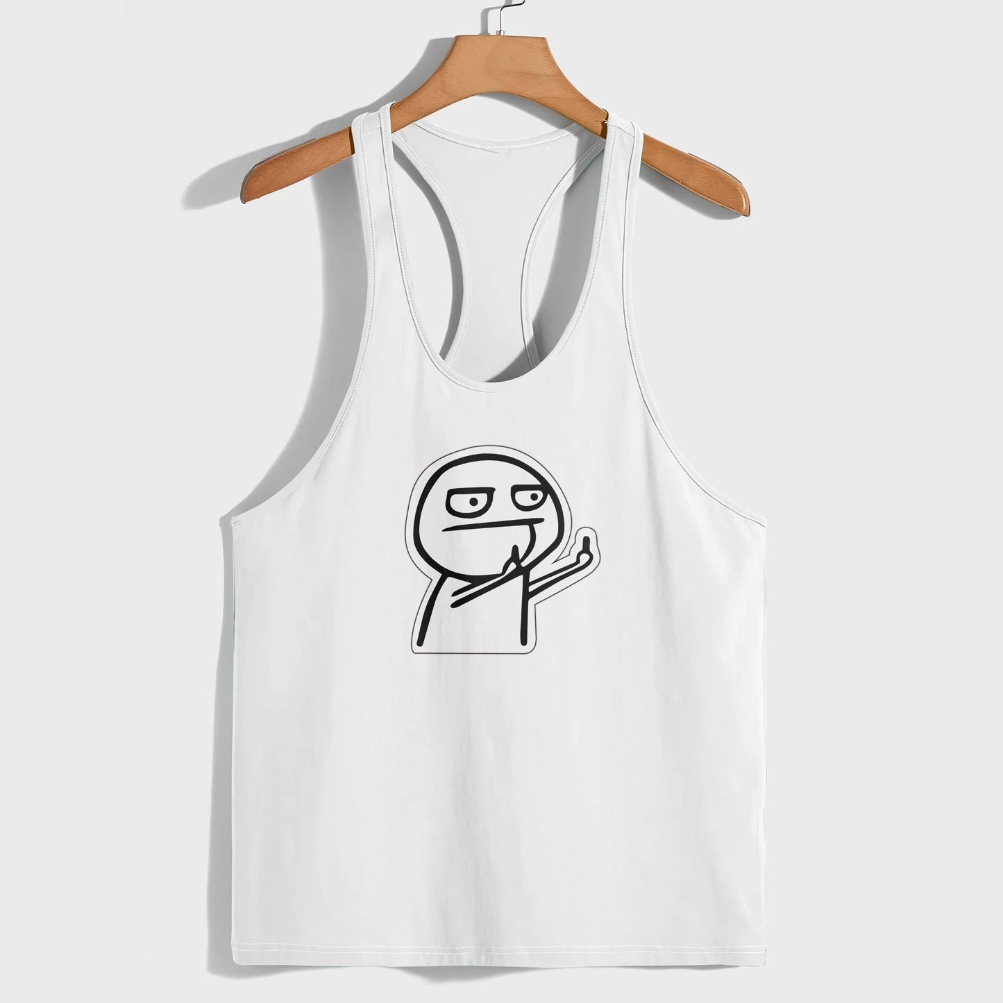 Funny Meme Racerback Tank Top- AA07620