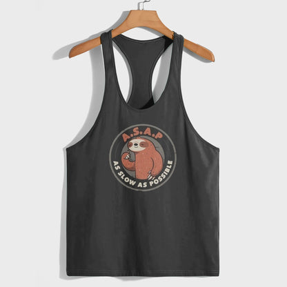 Funny Meme Racerback Tank Top- AA07639
