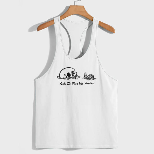 Funny Meme Racerback Tank Top- AA07654
