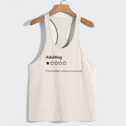 Funny Meme Racerback Tank Top- AA07658