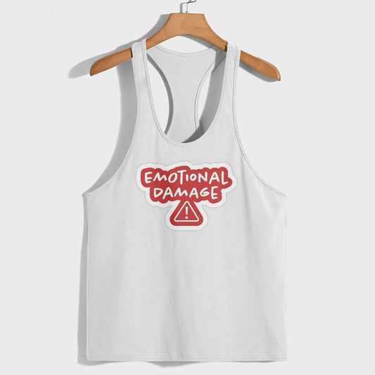 Funny Meme Racerback Tank Top- AA07660