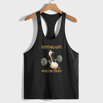 Funny Meme Racerback Tank Top- AA07666