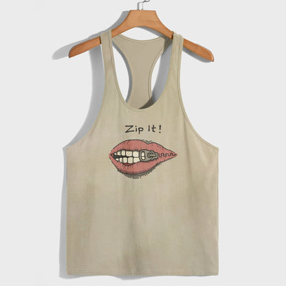Funny Meme Racerback Tank Top- AA07680