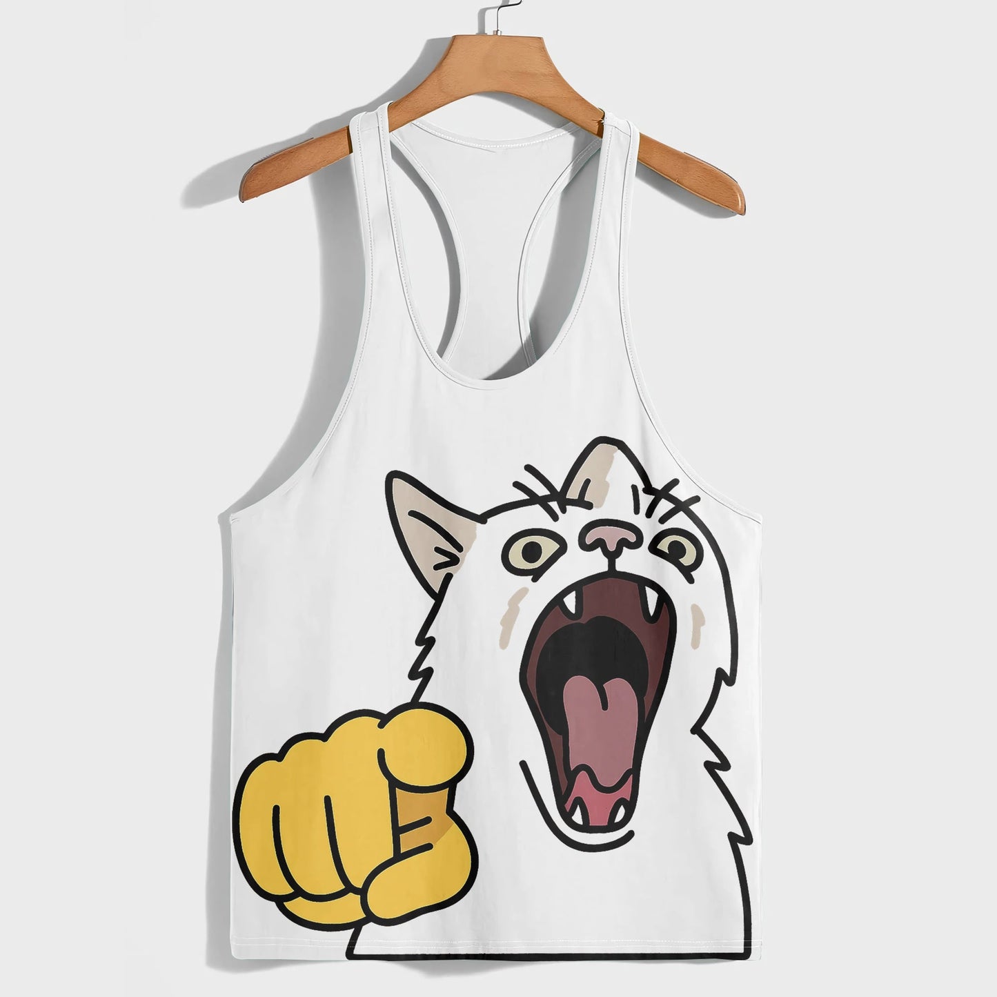 Funny Meme Racerback Tank Top- AA07681
