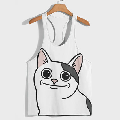 Funny Meme Racerback Tank Top- AA07686