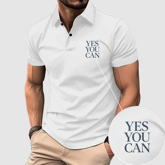 FlexFit Gym Polo Shirt: Performance & Style in Motion- AA07795