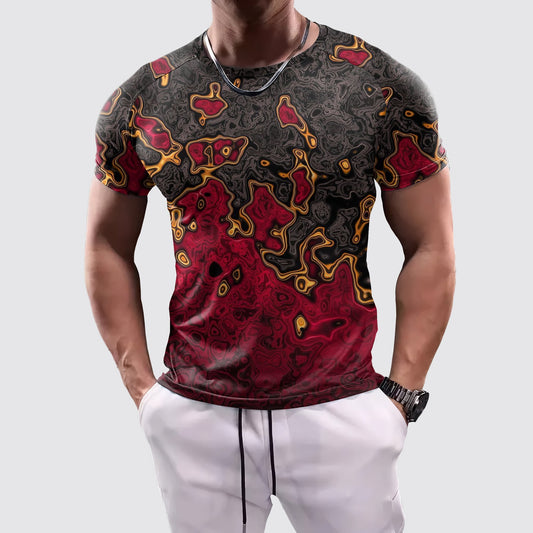 Camo Tight-Fitting Tee- AA07855