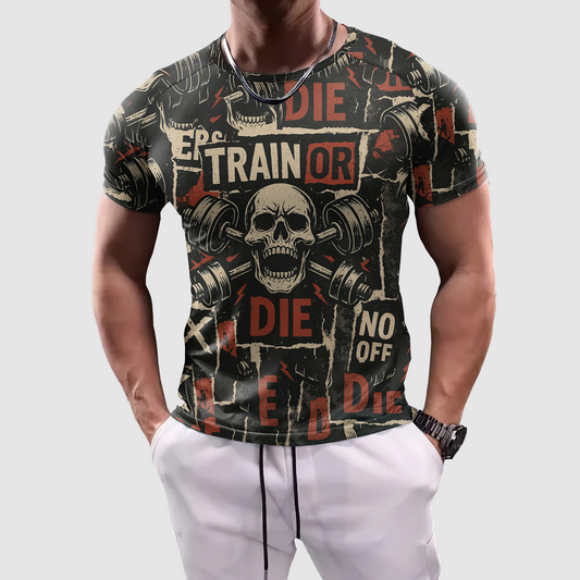 Elevate Your Performance: Tight-Fitting Tee- AA07877