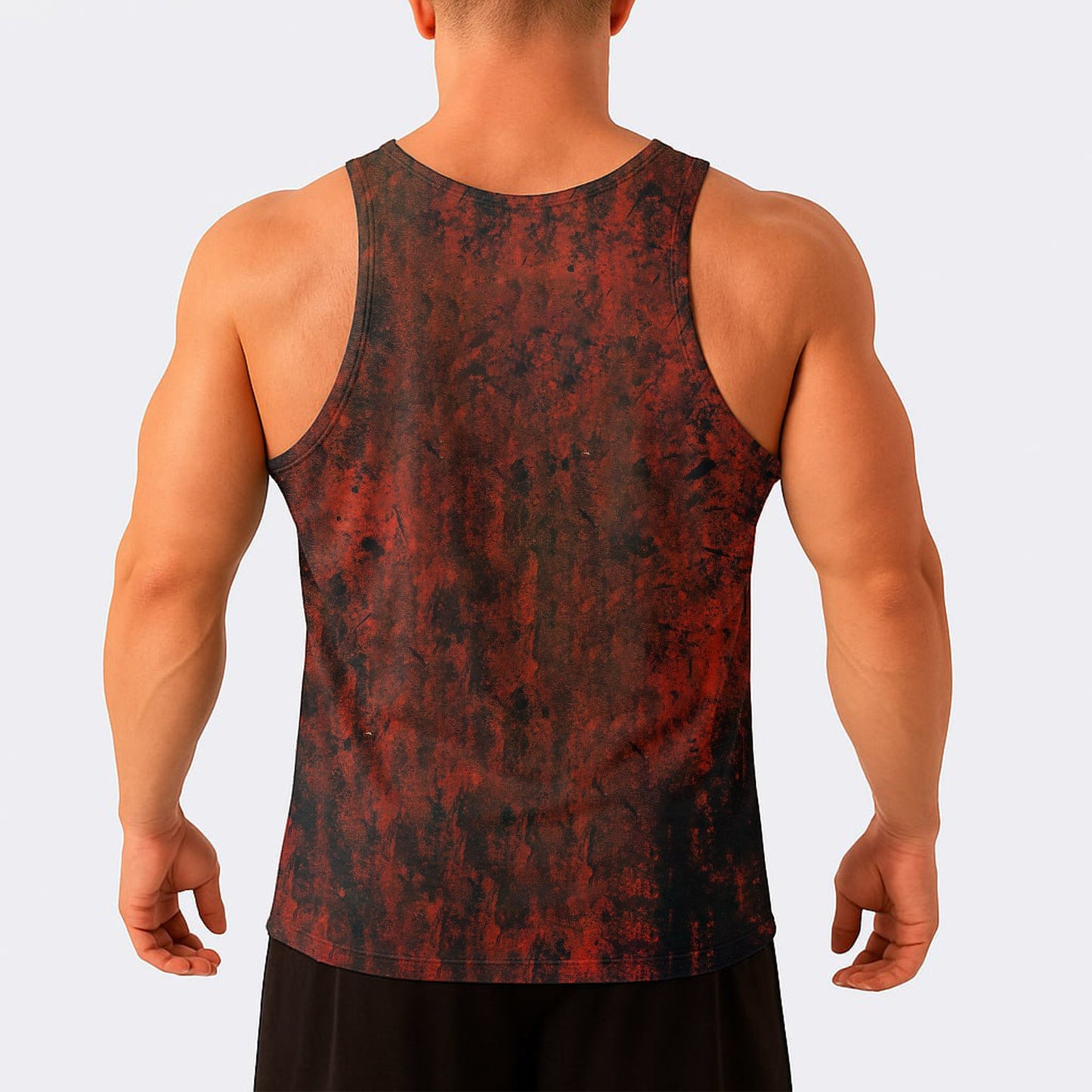Skull Power Training Tank Top for Men- AA07895
