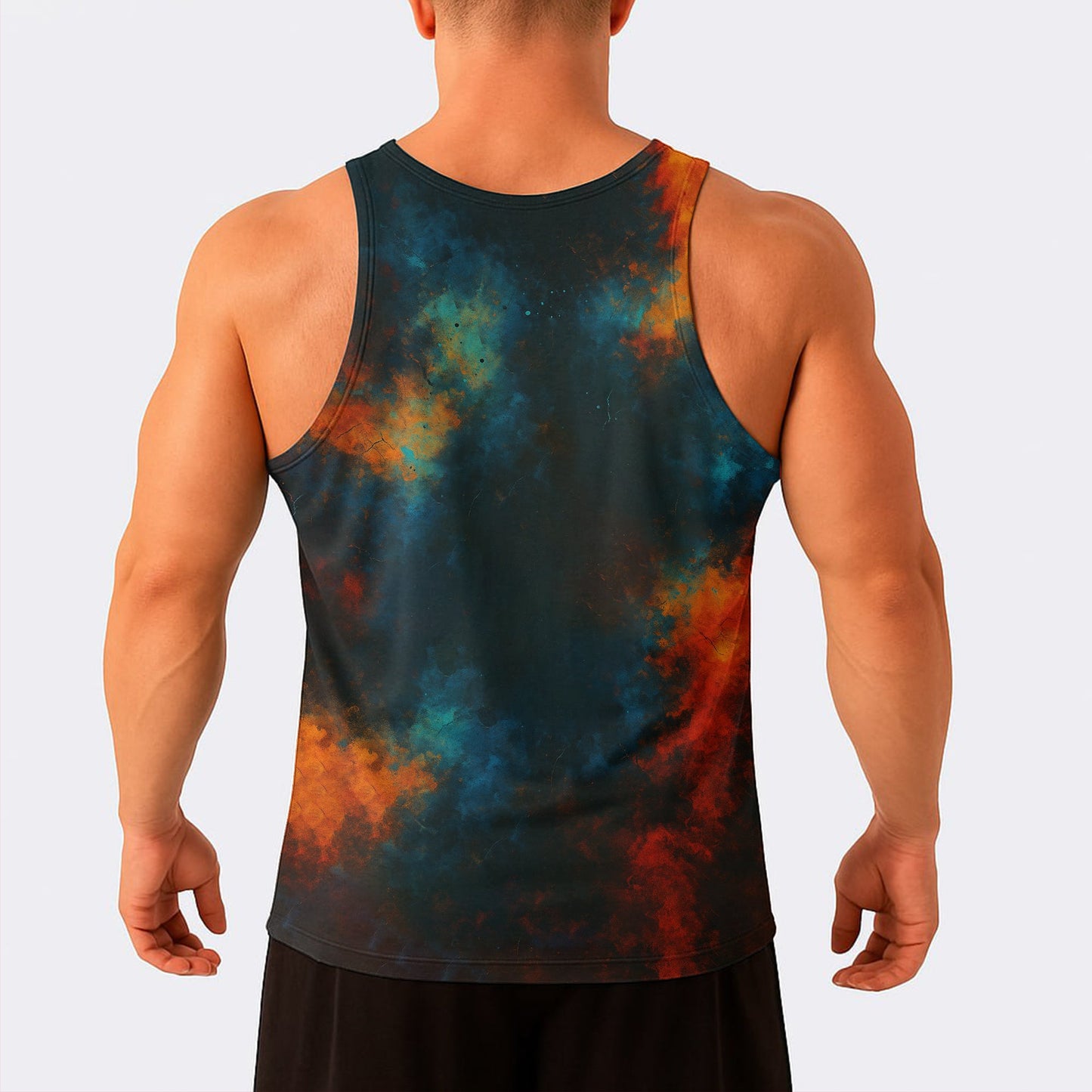 Skull Power Training Tank Top for Men- AA07899