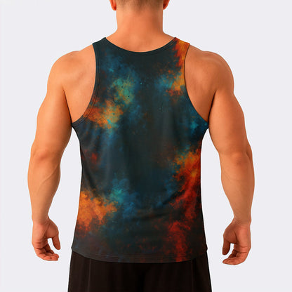 Skull Power Training Tank Top for Men- AA07899