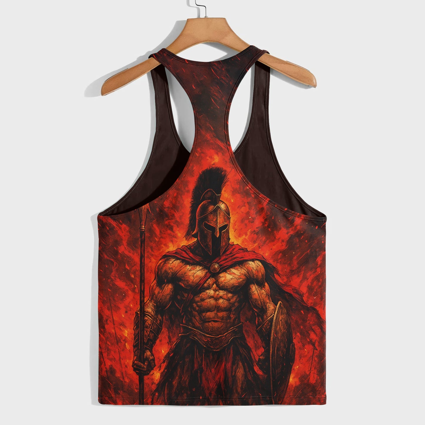 Warrior Spirit 3D Racerback Tank Top- AA07922