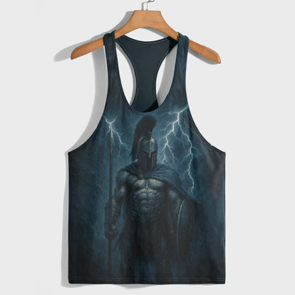 Warrior Spirit 3D Racerback Tank Top- AA07923
