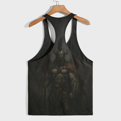 Warrior Spirit 3D Racerback Tank Top- AA07924