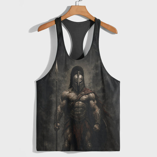 Warrior Spirit 3D Racerback Tank Top- AA07925