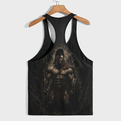 Warrior Spirit 3D Racerback Tank Top- AA07926