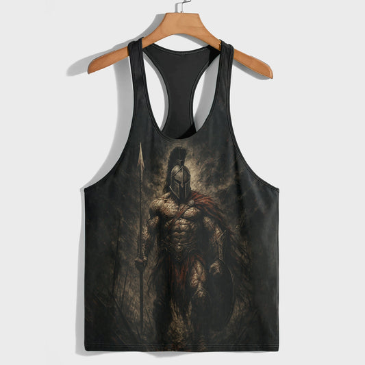 Warrior Spirit 3D Racerback Tank Top- AA07927