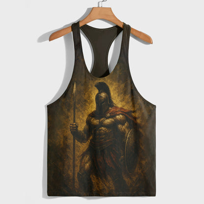 Warrior Spirit 3D Racerback Tank Top- AA07931