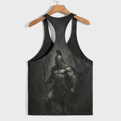 Warrior Spirit 3D Racerback Tank Top- AA07934