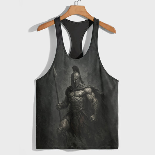 Warrior Spirit 3D Racerback Tank Top- AA07934