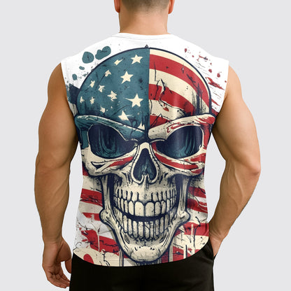Dread Skull Cut-Off Tank- AA08000