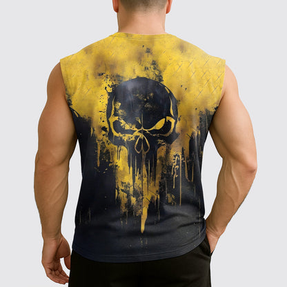 Dread Skull Cut-Off Tank- AA08008