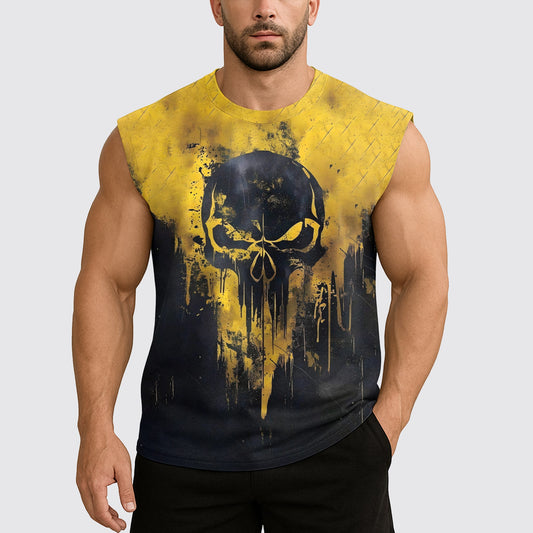 Dread Skull Cut-Off Tank- AA08008