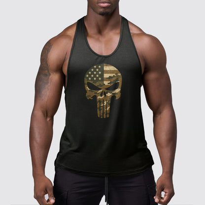 StealthFlex Camo Tank Top- Performance Fit for Bodybuilders- AA08046