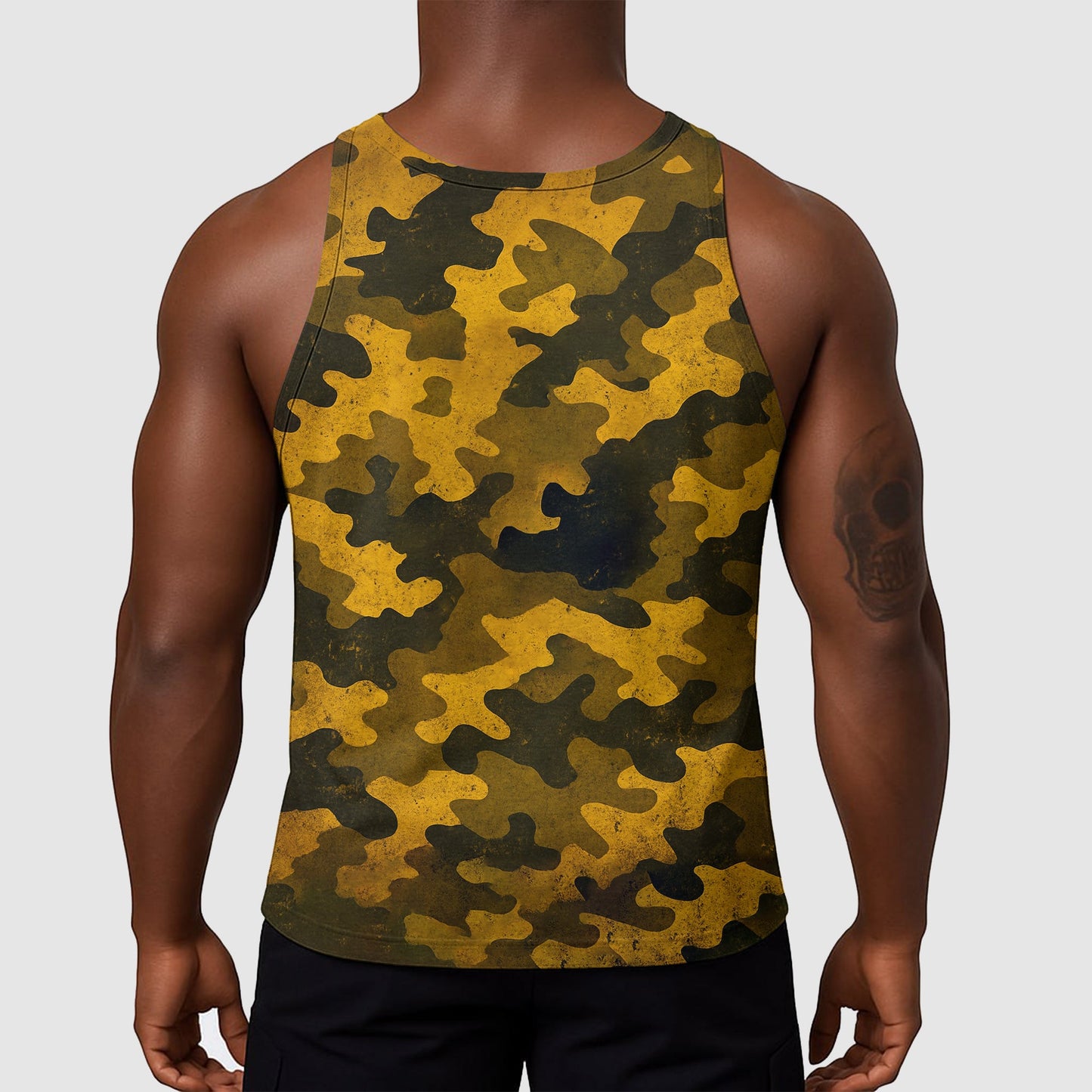 StealthFlex Camo Tank Top- Performance Fit for Bodybuilders- AA08052