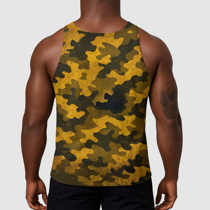 StealthFlex Camo Tank Top- Performance Fit for Bodybuilders- AA08052